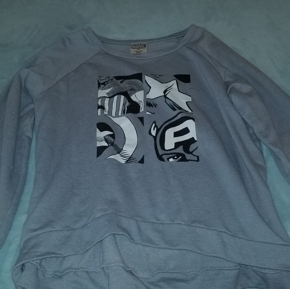 Marvel pullover sweat shirt